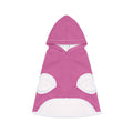 Pink Pet Hoodie: Soft Hooded Dog Sweatshirt