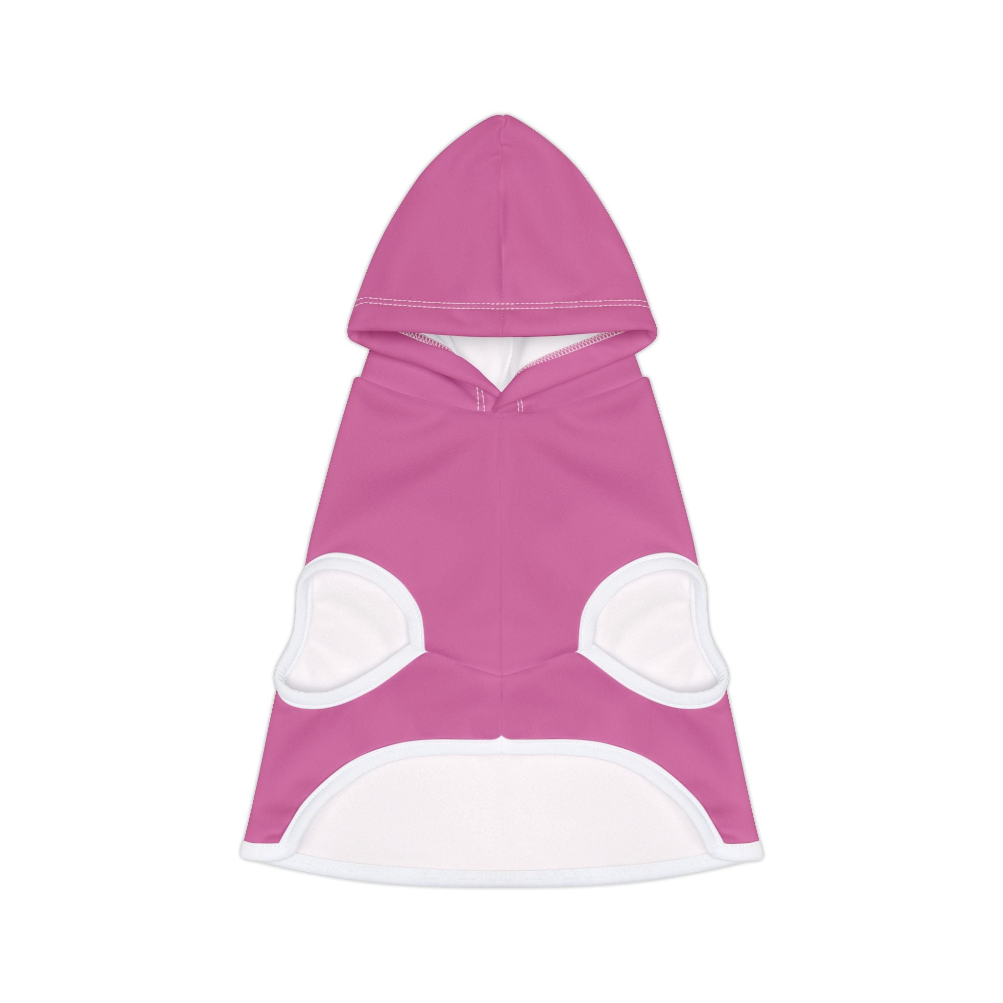 Pink Pet Hoodie: Soft Hooded Dog Sweatshirt