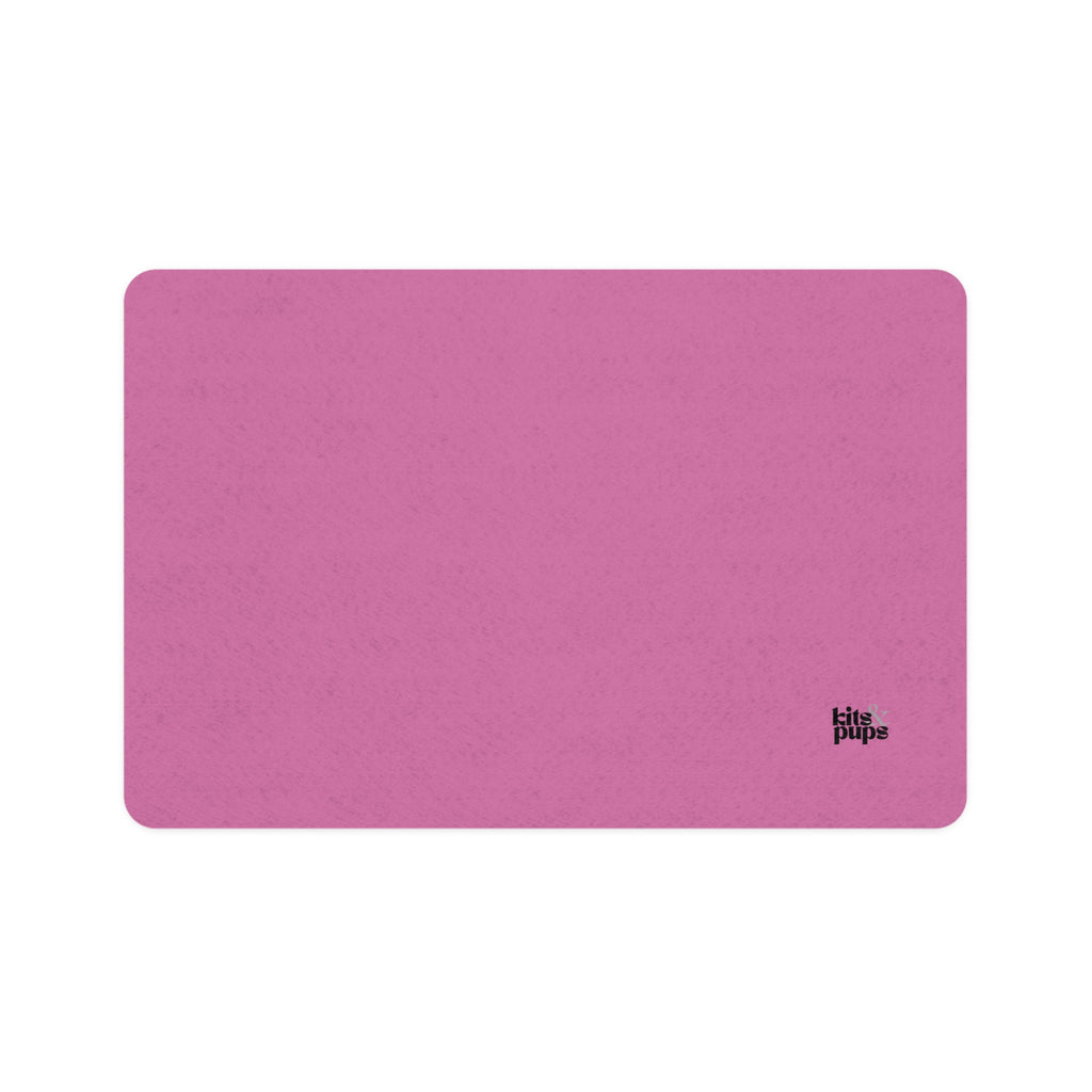 Pet Food Mat — Non-Slip Waterproof Feeding Placemat (12x18)