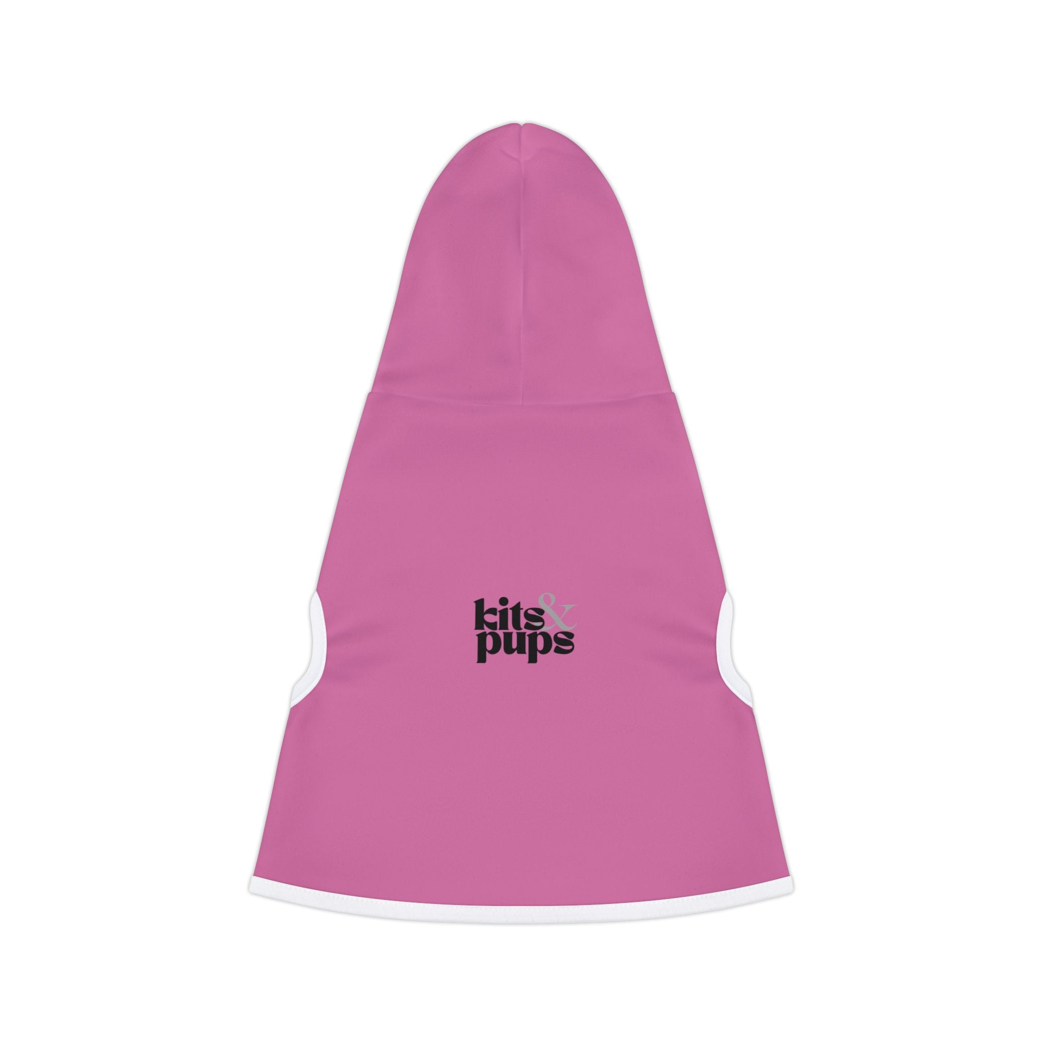 Pink Pet Hoodie: Soft Hooded Dog Sweatshirt